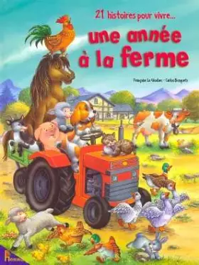 Couverture du produit · Une année à la ferme