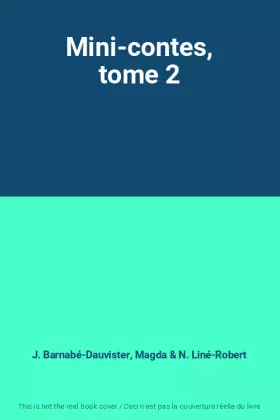 Couverture du produit · Mini-contes, tome 2