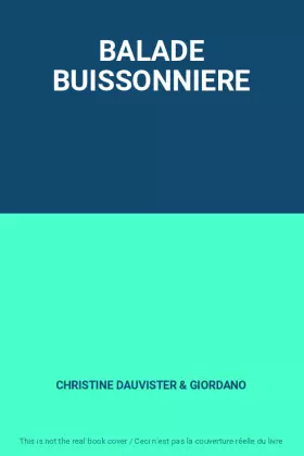 Couverture du produit · BALADE BUISSONNIERE