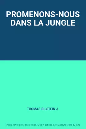 Couverture du produit · PROMENONS-NOUS DANS LA JUNGLE
