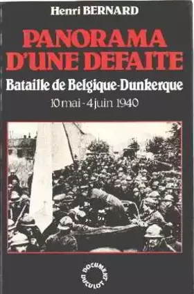 Couverture du produit · Panorama d une defaite 072193