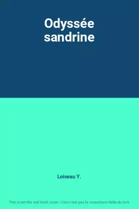 Couverture du produit · Odyssée sandrine