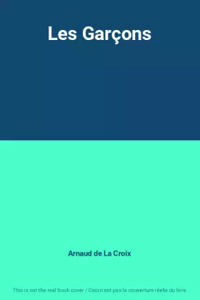 Couverture du produit · Les Garçons
