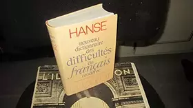 Couverture du produit · Nouveau dictionnaire des difficultés du français moderne