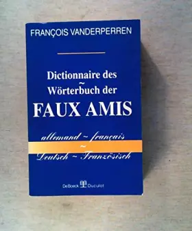 Couverture du produit · DICTIONNAIRE DES FAUX AMIS