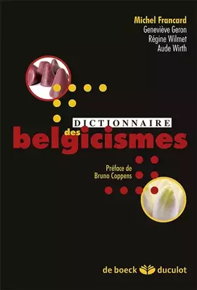Couverture du produit · Dictionnaire des belgicismes