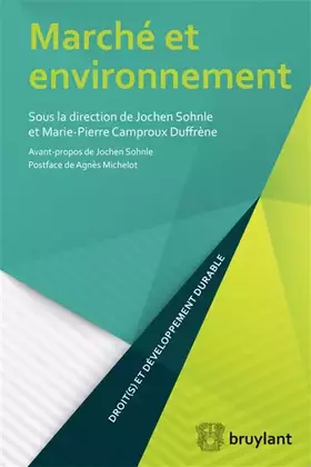 Couverture du produit · Marché et environnement