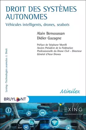Couverture du produit · Droit des systèmes autonomes
