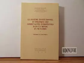 Couverture du produit · Systeme institut.pol.des c.e.