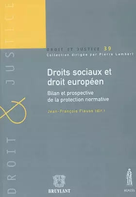 Couverture du produit · droit et justice