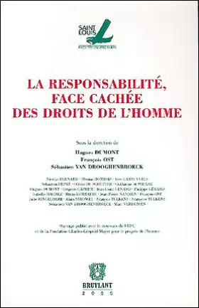 Couverture du produit · La responsabilité, face cachée des droits de l'homme