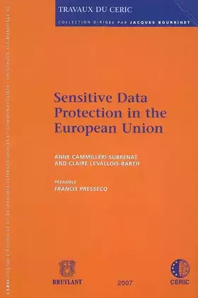 Couverture du produit · Sensitive Data protection in the European Union