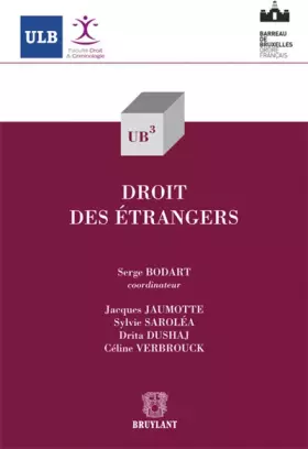 Couverture du produit · Droit des étrangers