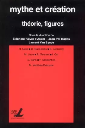 Couverture du produit · Mythe et création : théorie, figures