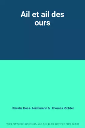 Couverture du produit · Ail et ail des ours