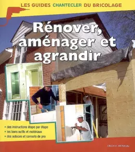 Couverture du produit · Rénover, aménager et agrandir