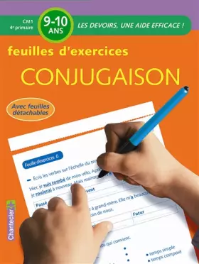 Couverture du produit · DEVOIRS - FEUILLES D'EX. CONJUGAISON (9-10 ANS)