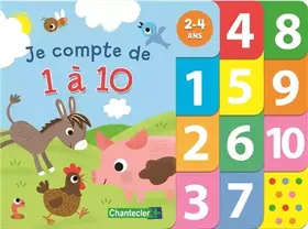 Couverture du produit · Je compte de 1 à 10: 2-4 ans
