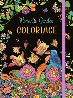 Couverture du produit · Romantic garden coloriage