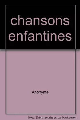 Couverture du produit · chansons enfantines
