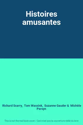Couverture du produit · Histoires amusantes
