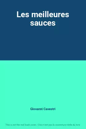 Couverture du produit · Les meilleures sauces