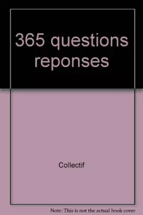 Couverture du produit · 365 questions reponses