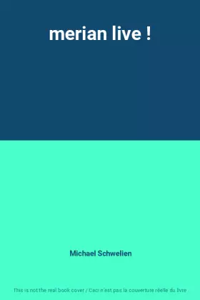 Couverture du produit · merian live !
