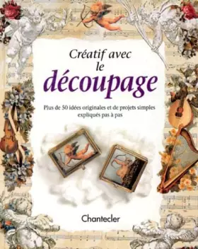 Couverture du produit · Creatif Avec Le Decoupage