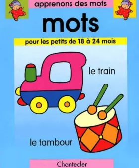 Couverture du produit · apprenons des mots