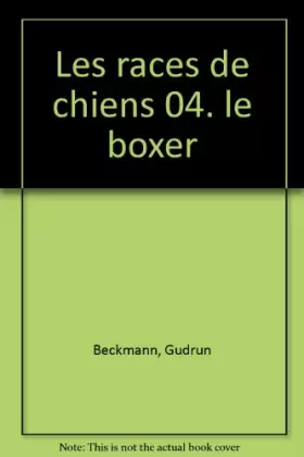 Couverture du produit · les races de chiens