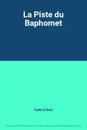 Couverture du produit · La Piste du Baphomet