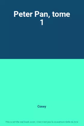 Couverture du produit · Peter Pan, tome 1