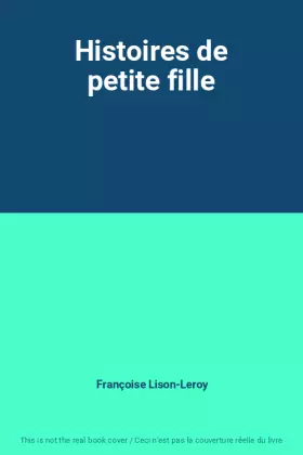 Couverture du produit · Histoires de petite fille