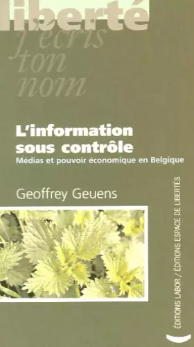 Couverture du produit · L'Information Sous Controle