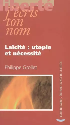 Couverture du produit · Laïcité : utopie et nécessité