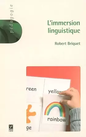 Couverture du produit · L'immersion linguistique