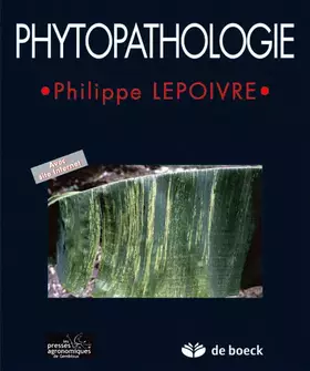 Couverture du produit · Phytopathologie
