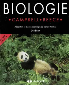 Couverture du produit · Biologie