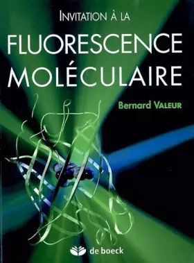 Couverture du produit · Invitation à la fluorescence moléculaire