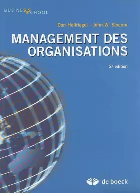 Couverture du produit · Management des organisations