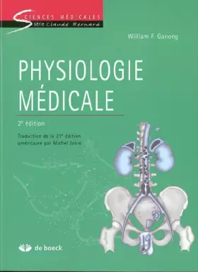 Couverture du produit · Physiologie médicale