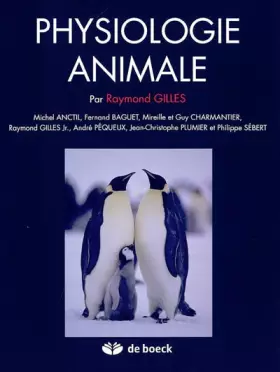 Couverture du produit · Physiologie animale