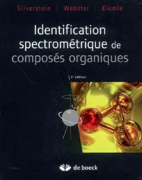 Couverture du produit · Identification spectrométrique de composés organiques