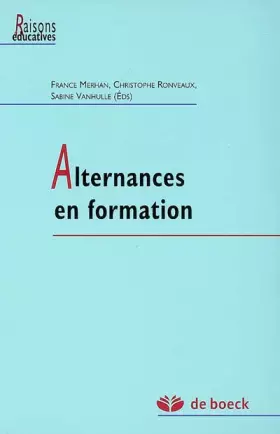 Couverture du produit · Alternances en formation