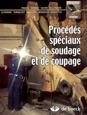 Couverture du produit · Procédés spéciaux de soudage et de coupage