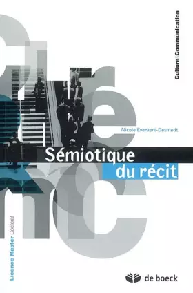 Couverture du produit · Sémiotique du récit