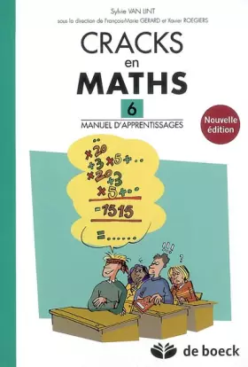Couverture du produit · Cracks en Maths 6/Manuel d'Apprentissage