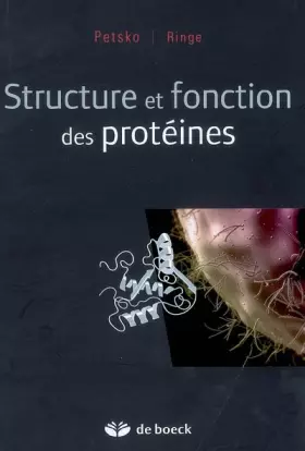 Couverture du produit · Structure et fonction des protéines