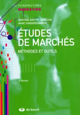 Couverture du produit · Etudes de marchés : Méthodes et outils